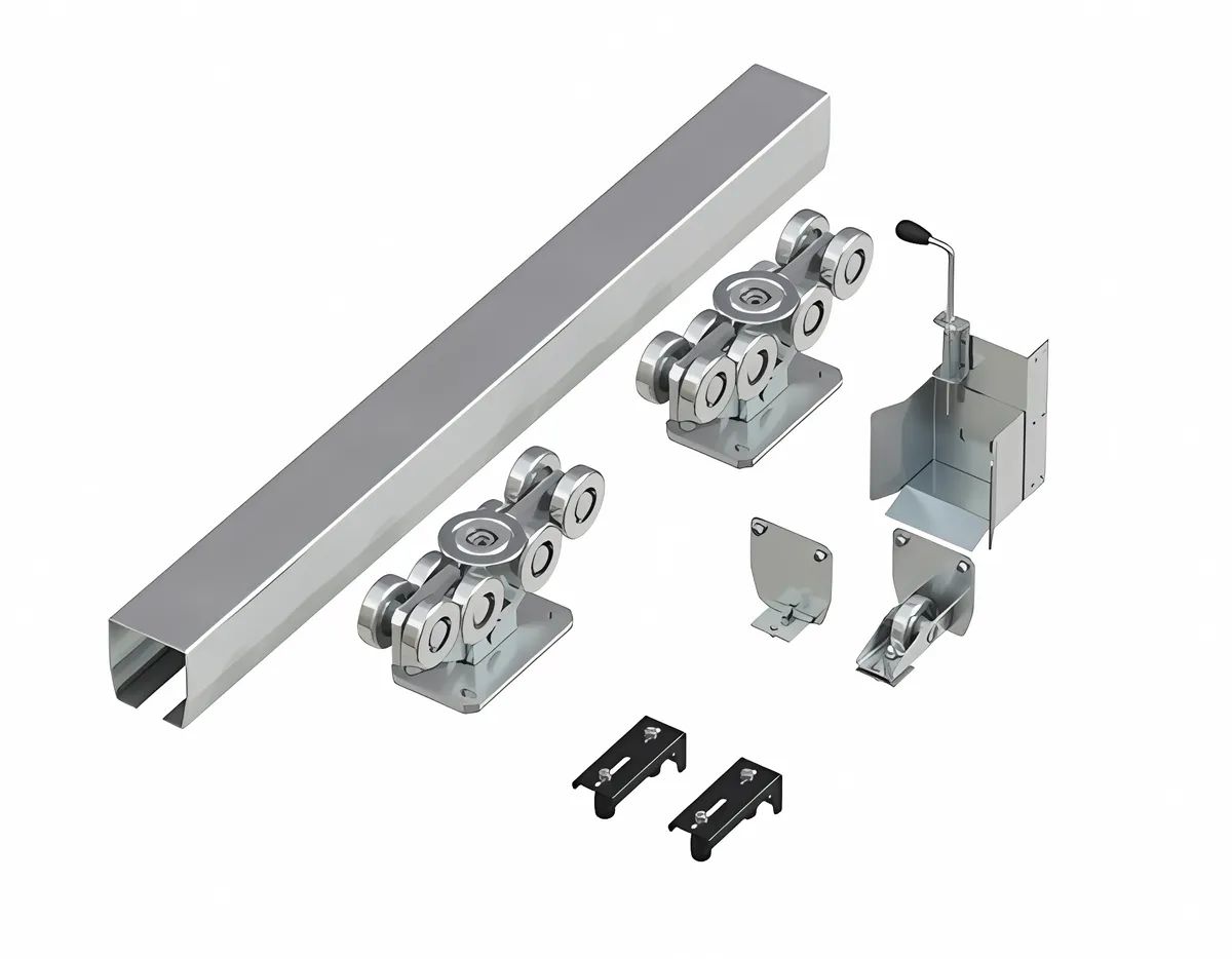 DoorHan DHS20260 система роликов и направляющих для балки х/к 138х144х6 L=8000мм
