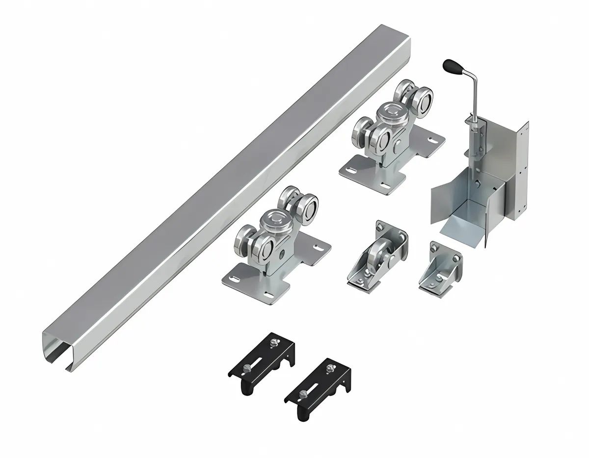DoorHan DHS20180 система роликов и направляющих для балки х/к 95х88х5 L=8000мм