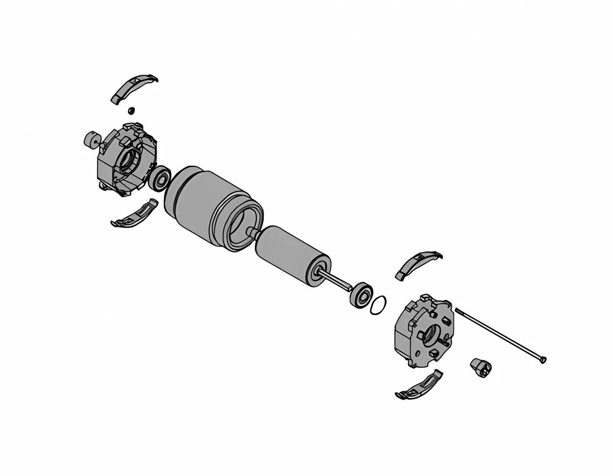 CAME 119RID313 электродвигатель AX402304