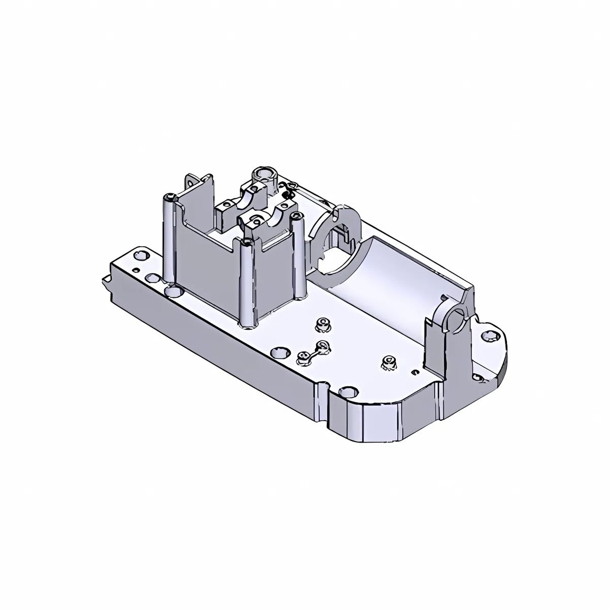 CAME 119RID433 крышка корпуса редуктора OPB001