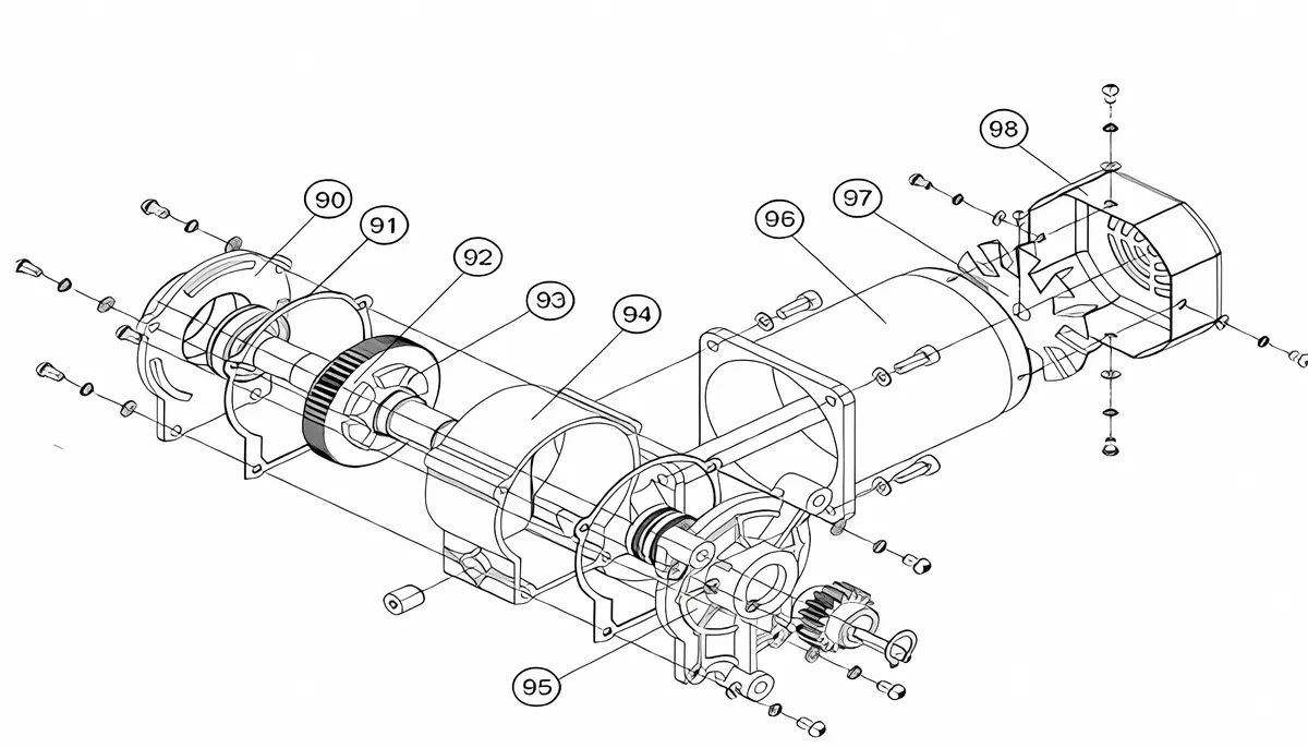 An motors схема