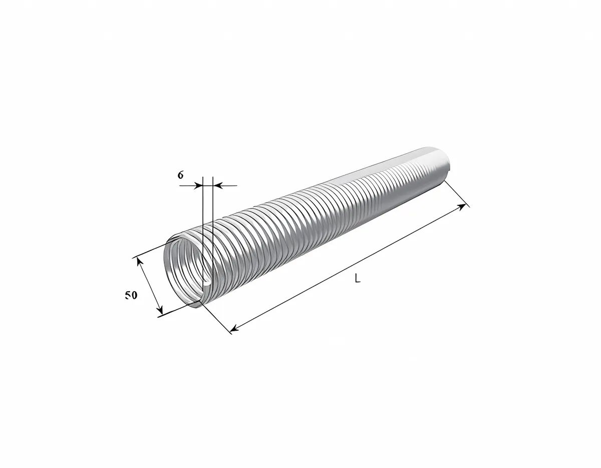 DoorHan 32060/mR/RAL7004 пружина правая для секционных ворот