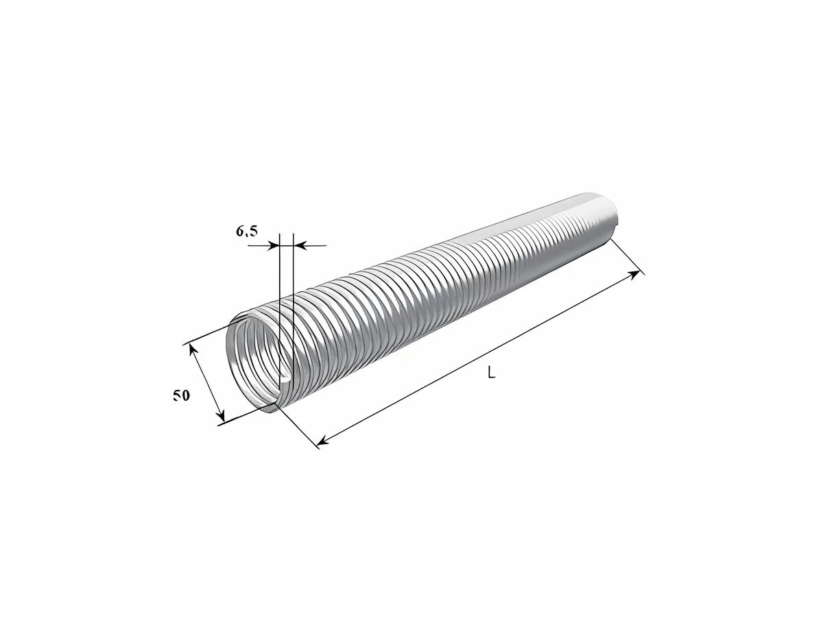 DoorHan 32065/mL/RAL7004 пружина левая для секционных ворот