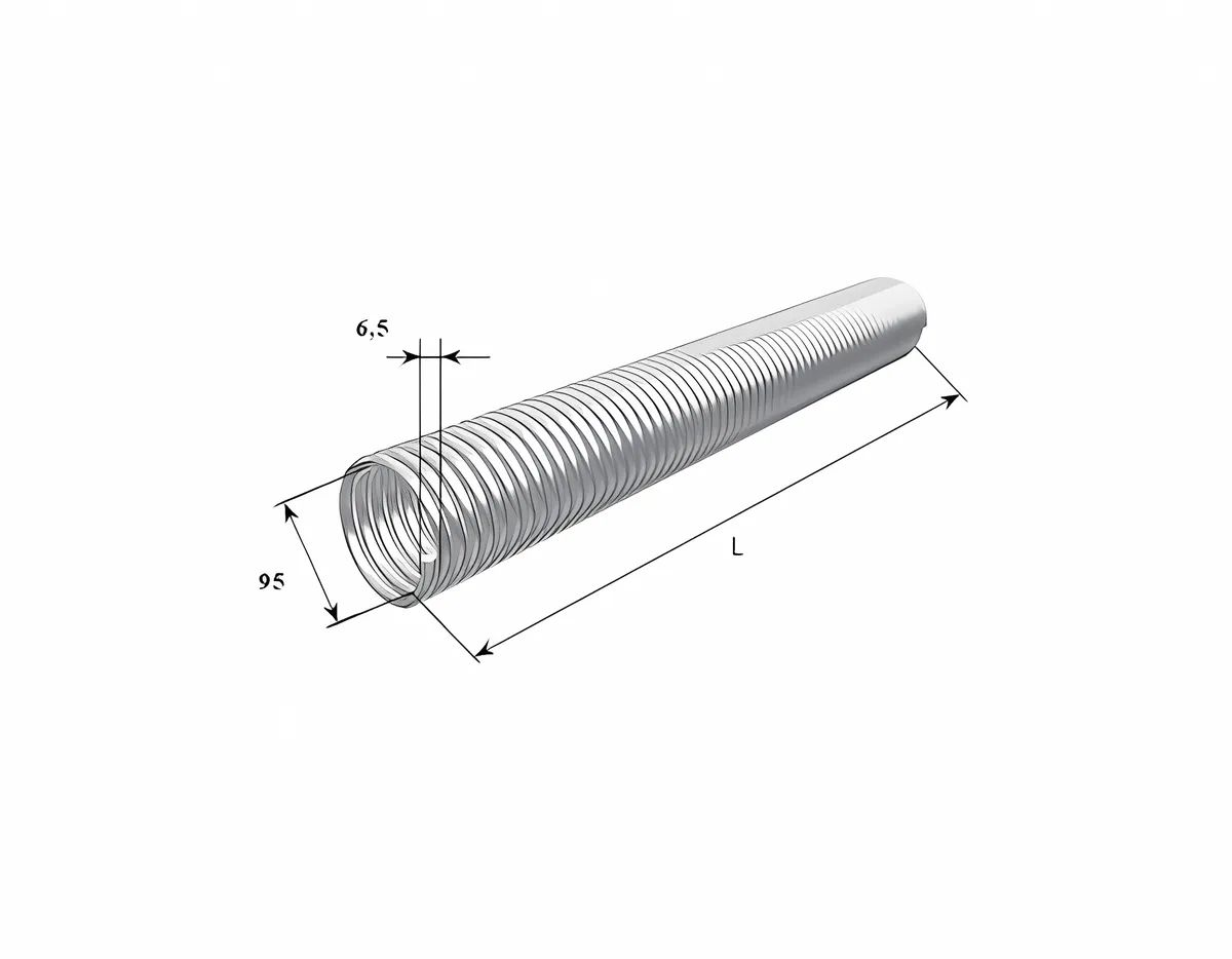 DoorHan 34065/mL/RAL7004 пружина левая для секционных ворот